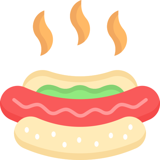 Hot Dog Cartoon PNG Transparent Images Free Download