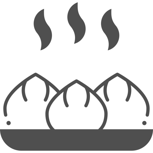 bolas de masa hervida icono gratis