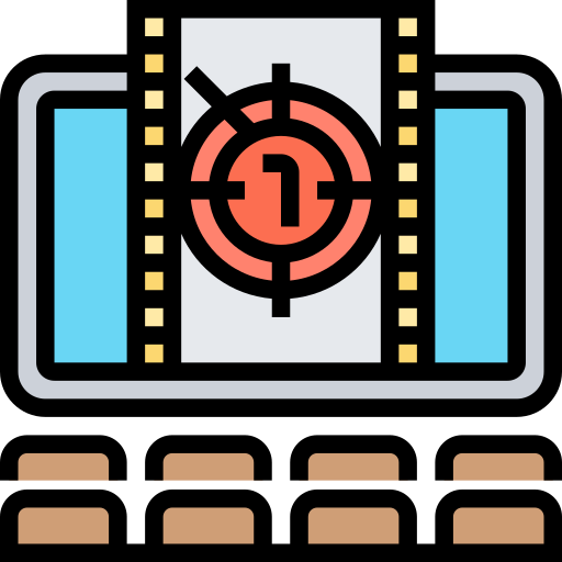 fotograma de la película icono gratis