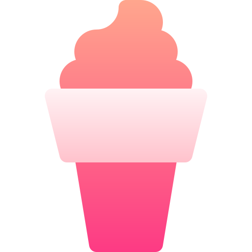 Ice cream Basic Gradient Gradient icon