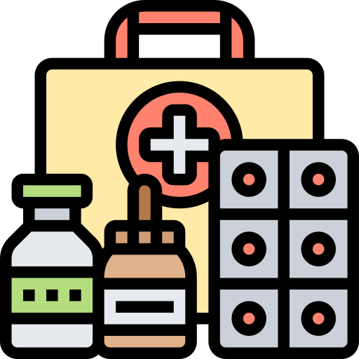 Emergency kit - Free healthcare and medical icons