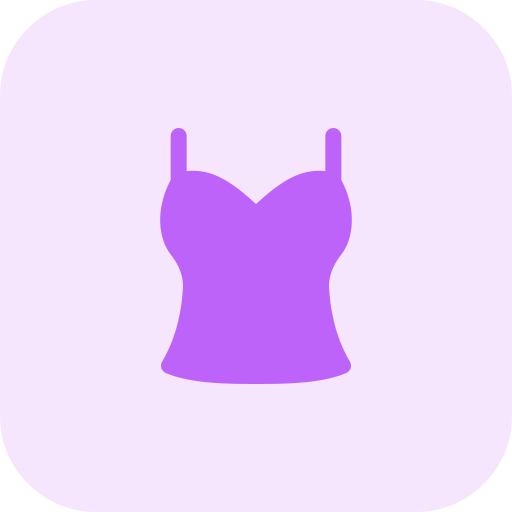 camiseta sin mangas icono gratis