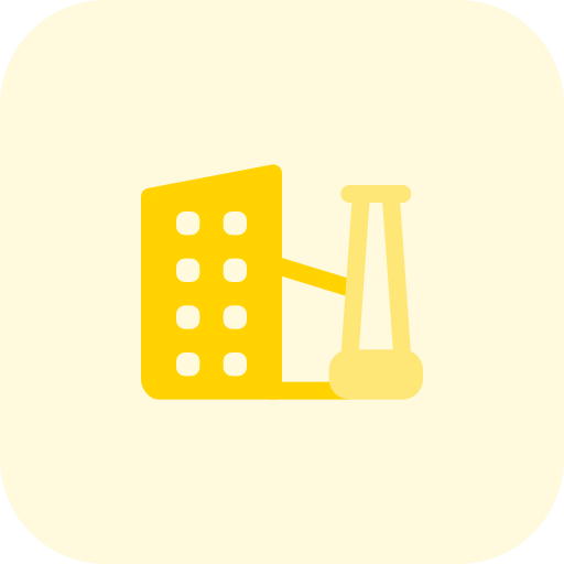 Factory free icon Factory free icon