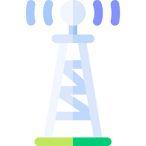 torre de radio icono gratis