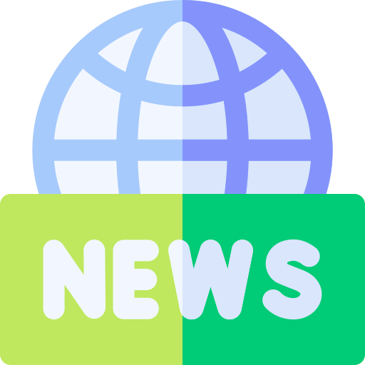 noticias del mundo icono gratis