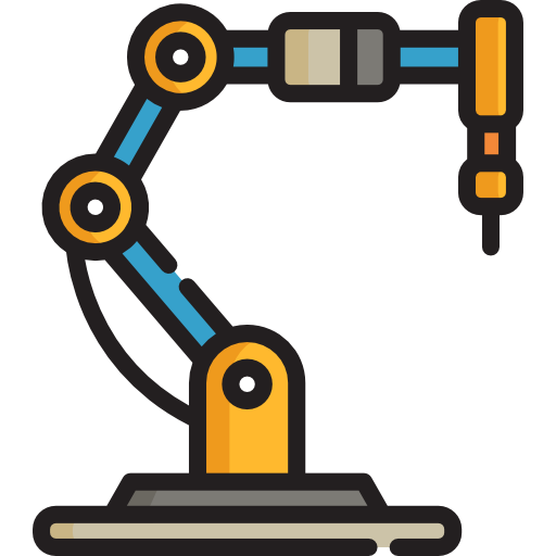 Industrial robot - free icon