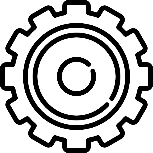 rueda dentada icono gratis