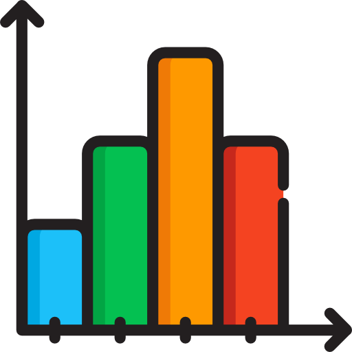 Bar chart Special Lineal color icon