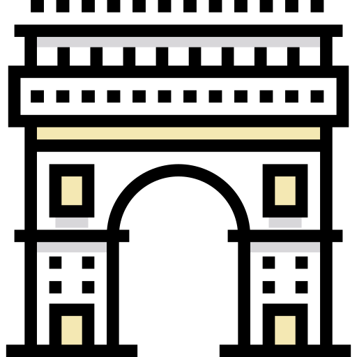 arco do triunfo grátis ícone