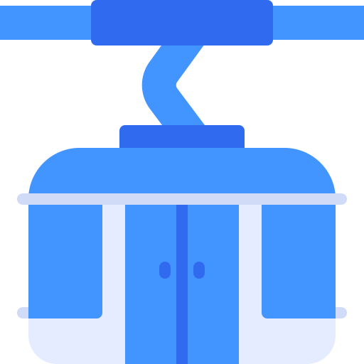 teleférico icono gratis