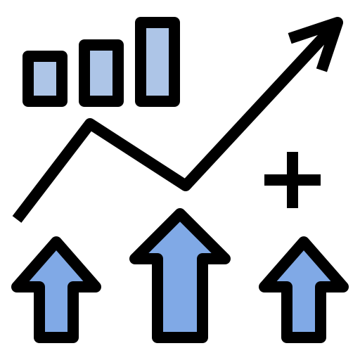 grafico icono gratis