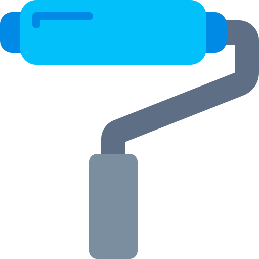 rodillo icono gratis