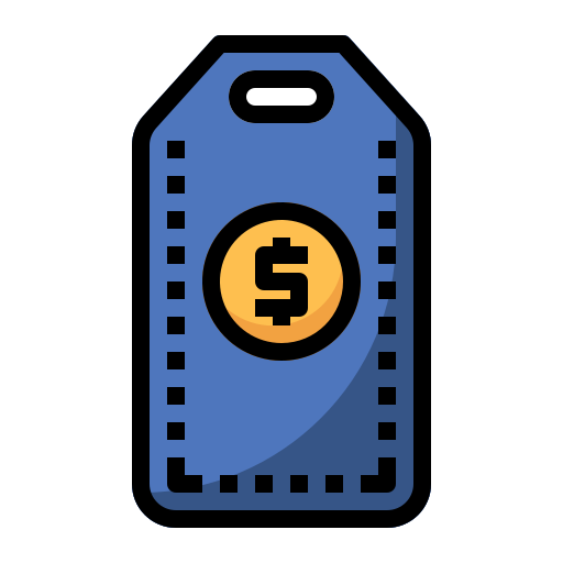 Price tag free icon