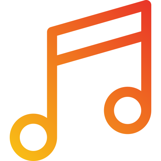 Music Generic Gradient icon