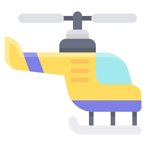 helicóptero icono gratis