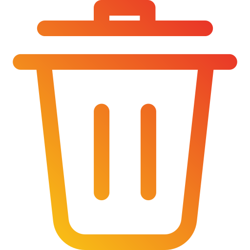 contenedor de basura icono gratis