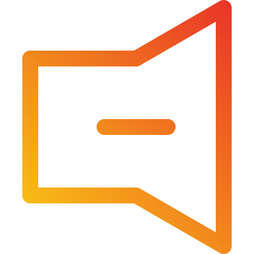 lautstärke runter kostenlos Icon