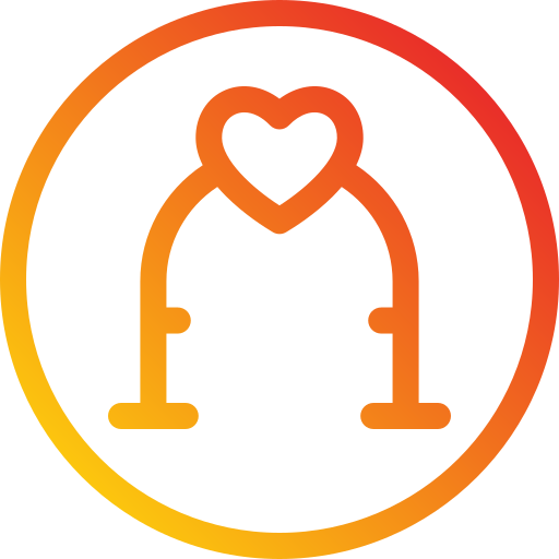 Wedding arch free icon