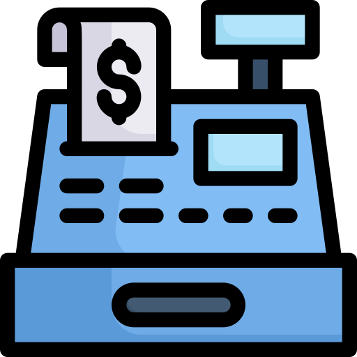 caisse enregistreuse Icône gratuit caisse enregistreuse Icône gratuit
