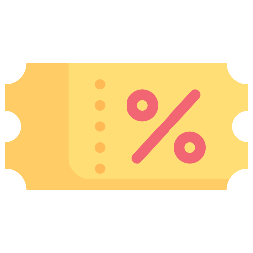 coupon Icône gratuit