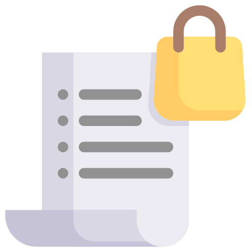 Shopping list free icon Shopping list free icon