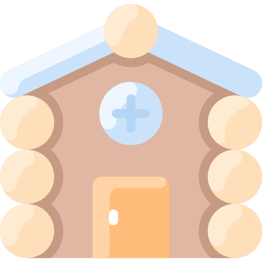 casa de madera icono gratis