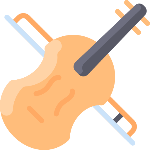 violín icono gratis