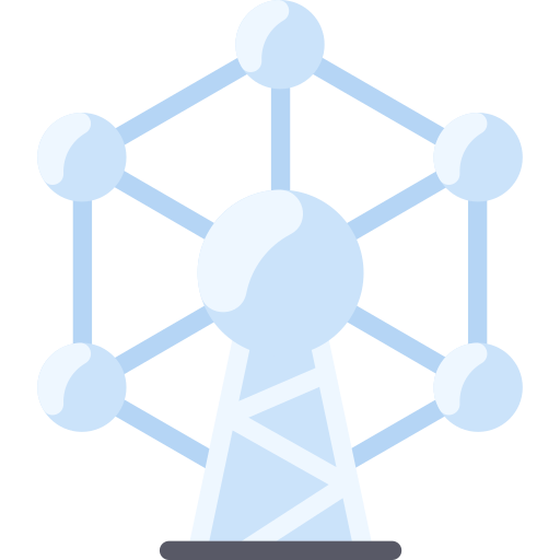 Atomium Vitaliy Gorbachev Flat icon