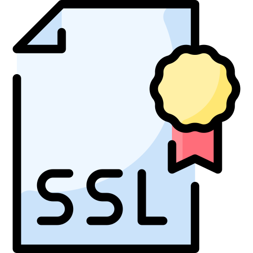 Ssl certificate Vitaliy Gorbachev Lineal Color icon