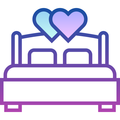 cama matrimonial icono gratis