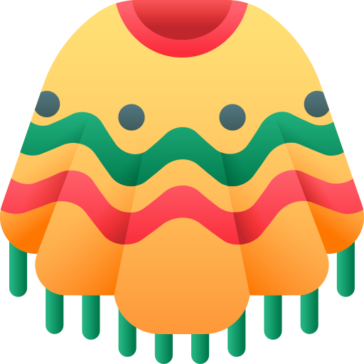 poncho icono gratis