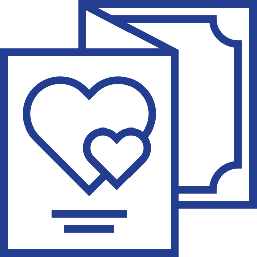 carta de amor icono gratis