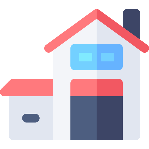 House Basic Rounded Flat icon