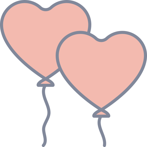 ballon coeur Icône gratuit ballon coeur Icône gratuit