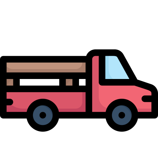 Pickup truck Generic Outline Color icon