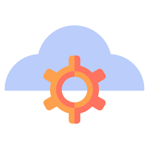almacenamiento en la nube icono gratis