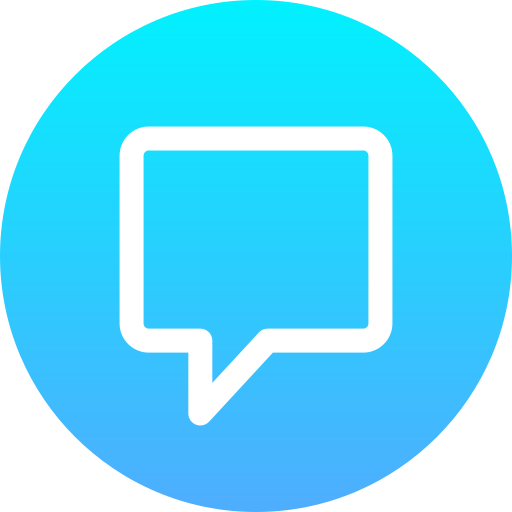 Chat Generic Flat Gradient icon