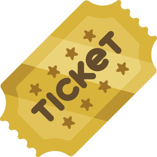 Ticket free icon Ticket free icon