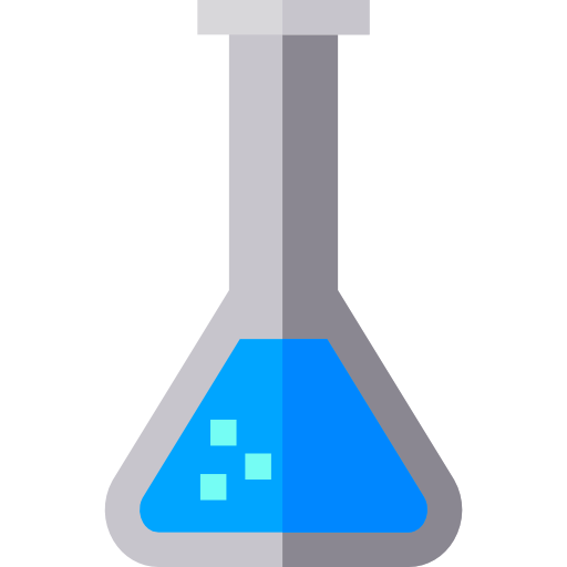 Erlenmeyer Basic Straight Flat icon