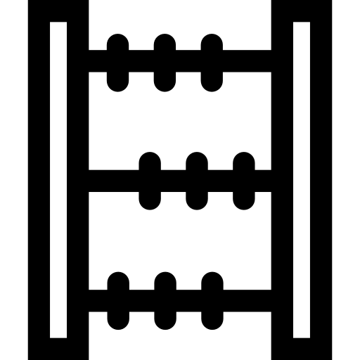 Abacus Basic Straight Lineal icon