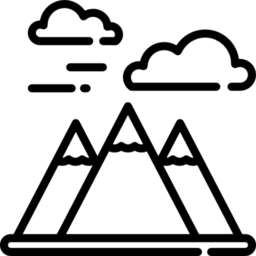 Mountains Special Lineal icon