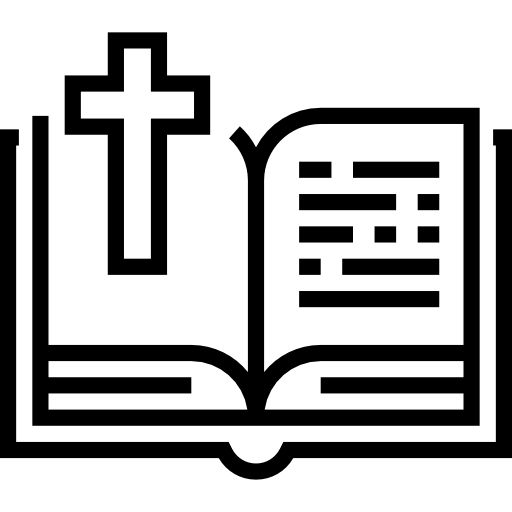 Bible Detailed Straight Lineal icon