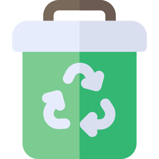 papelera de reciclaje icono gratis