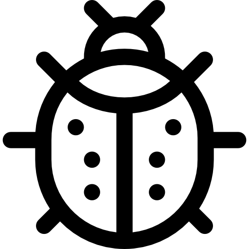 Ladybug Basic Rounded Lineal icon