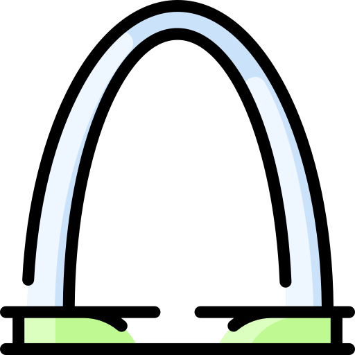 arco de la entrada icono gratis