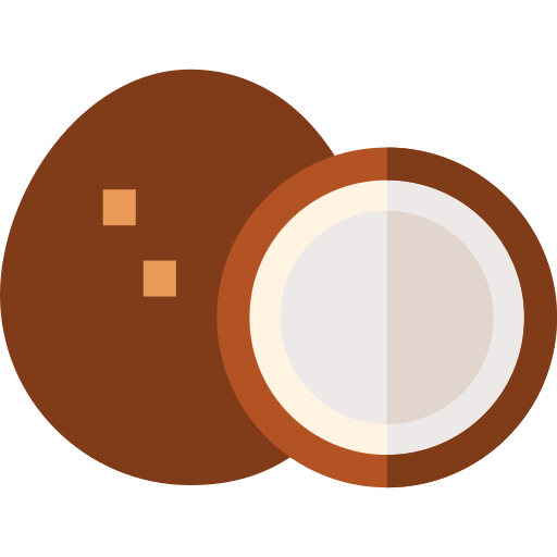 Coconut Basic Straight Flat icon