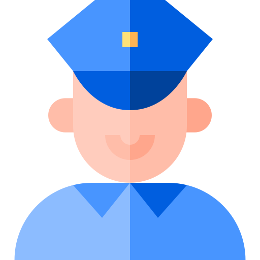 police Icône gratuit police Icône gratuit