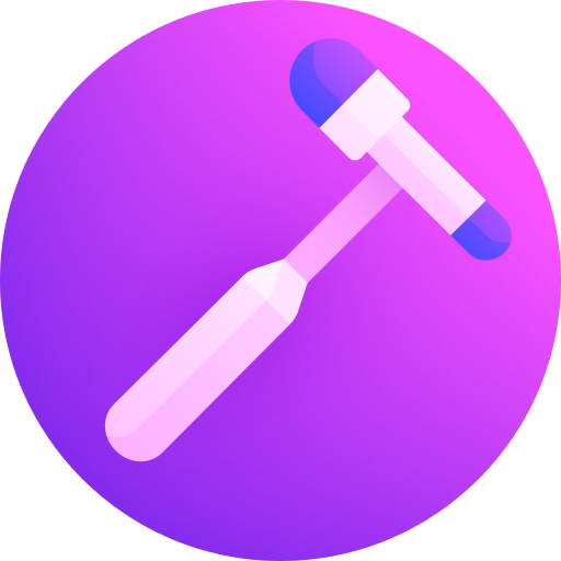 Reflex hammer Gradient Galaxy Gradient icon