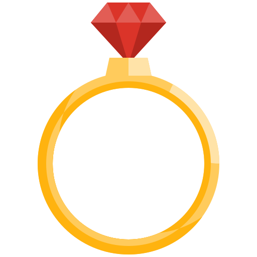 Diamond ring Generic Flat icon