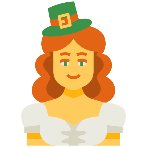 irlandesa icono gratis